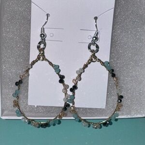 Handmade crystal earrings!